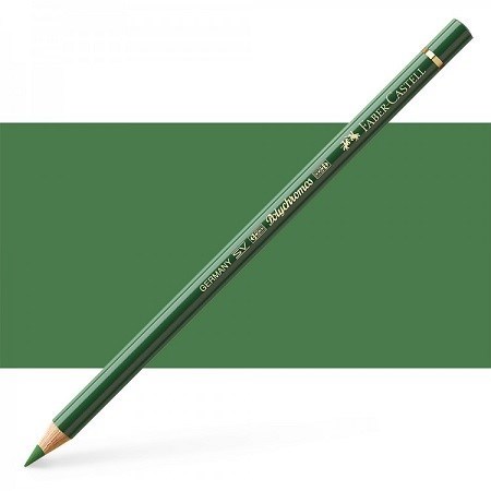 تصویر  167 permanent green olive polychromos artist color pencil