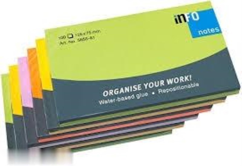 تصویر  Sticky Notes 125*75mm 5855-76