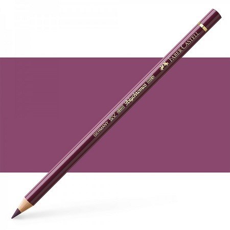 تصویر  194 red-violet polychromos artist color pencil