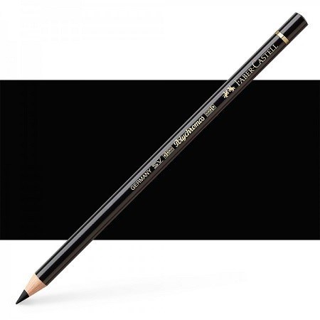 تصویر  199 black polychromos artist color pencil