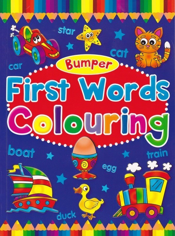 تصویر  First Words Colouring Bumper