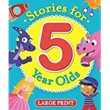 تصویر  STORIES FOR FIVE YEAR OLDS LARGE PRINT (PADDED)