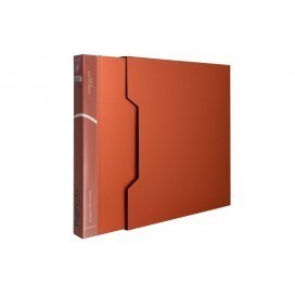تصویر  آلبوم كارت ويزيت قابدار متاليك BUSINESS CARD HOLDER CH-384 BC