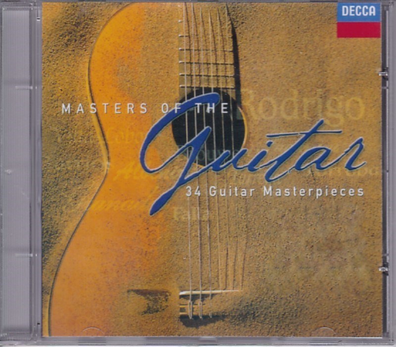 تصویر  MASTERS OF THE GUITAR 34 GUITAR MASTERPIECES 2CD