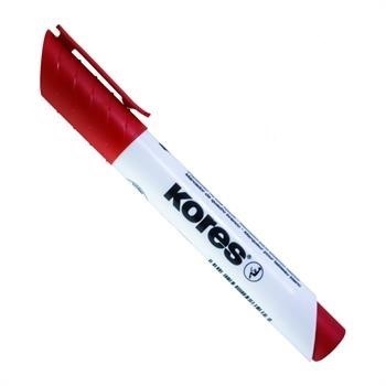 تصویر  ماژيك وايت برد قرمز نوك تخت Kores 209870