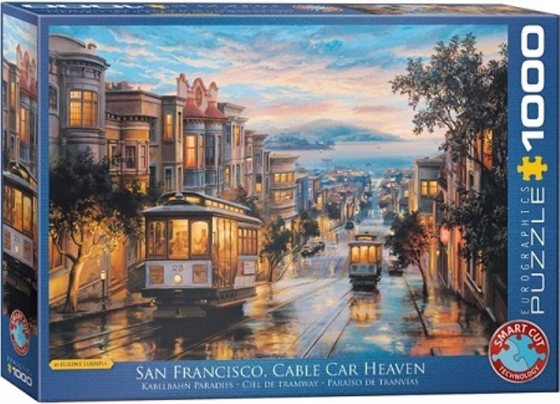 تصویر  پازل SAN FRANCISCO 1000 PCS 48×68 CM 6000-0957