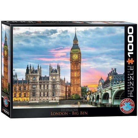 تصویر  پازل PUZZLE LONDON-BIG BEN 1000 PCS 48×68 CM 6000-0764