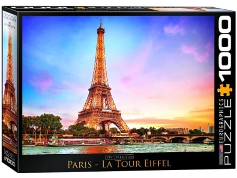 تصویر  پازل PARIS-LA TOUR EIFFEL 1000 PCS 48×68 CM 6000-0765