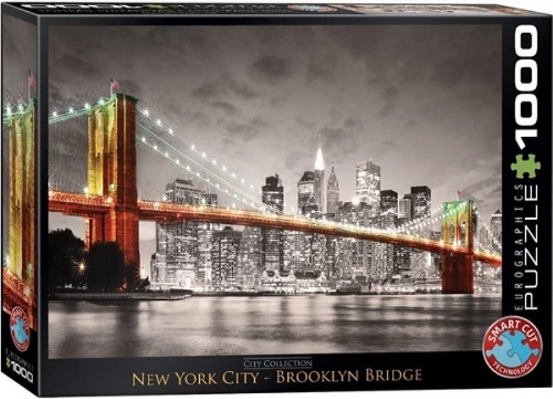 تصویر  NEW YORK CITY-BROOKLYN BRIDGE 1000 PCS 6000-0662