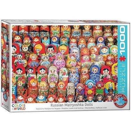 تصویر  پازل RUSSIAN MATRYOSHKA 1000 PCS 48×68 CM 6000-5420