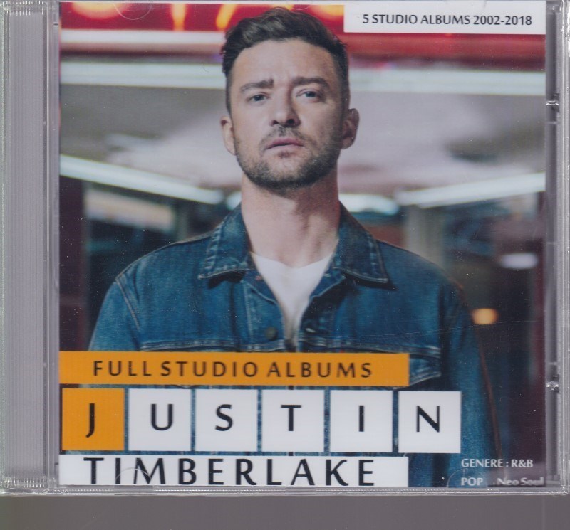 تصویر  JUSTIN TIMBERLAKE FULL STUDIO ALBUMS