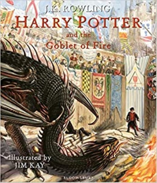 تصویر  Harry Potter and the Goblet of Fire: Illustrated Edition