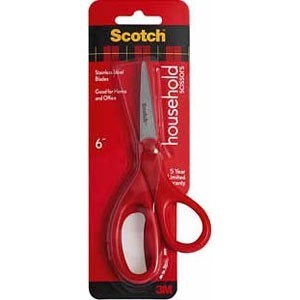 تصویر  قيچي خانگي و  اداري 6 اينچي Scotch Home And Office 1406