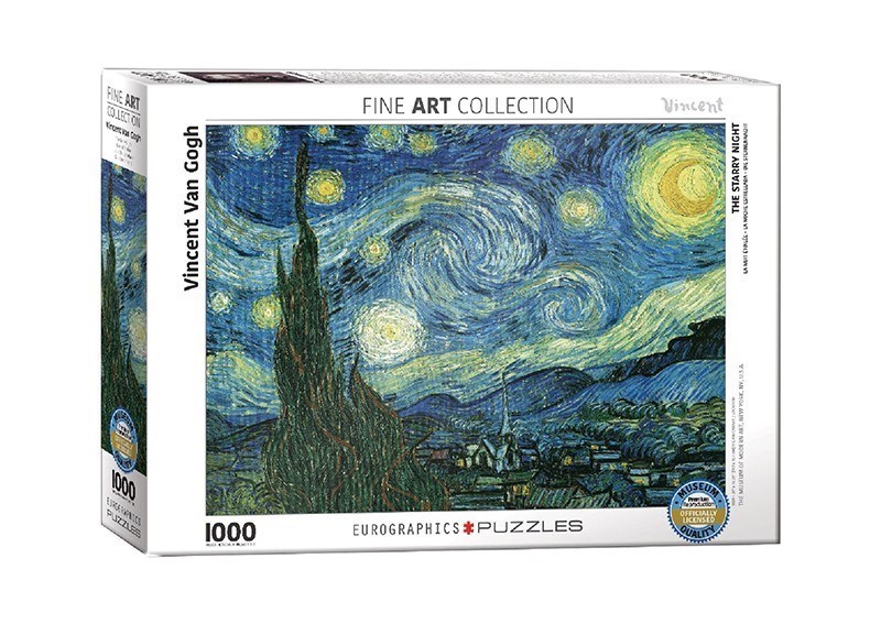 تصویر  پازل PUZZLE STARRY NIGHT 1000 PCS 48×68 CM 6000-1204