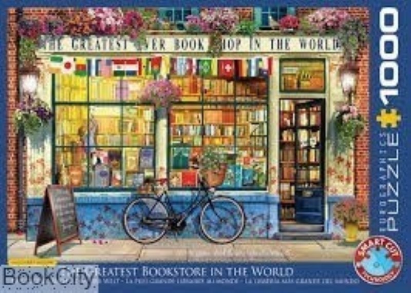 تصویر  پازل PUZZLE THE GREATEST BOOKSTORE IN THE WORLD 1000 PCS 48×68 CM 6000-5351