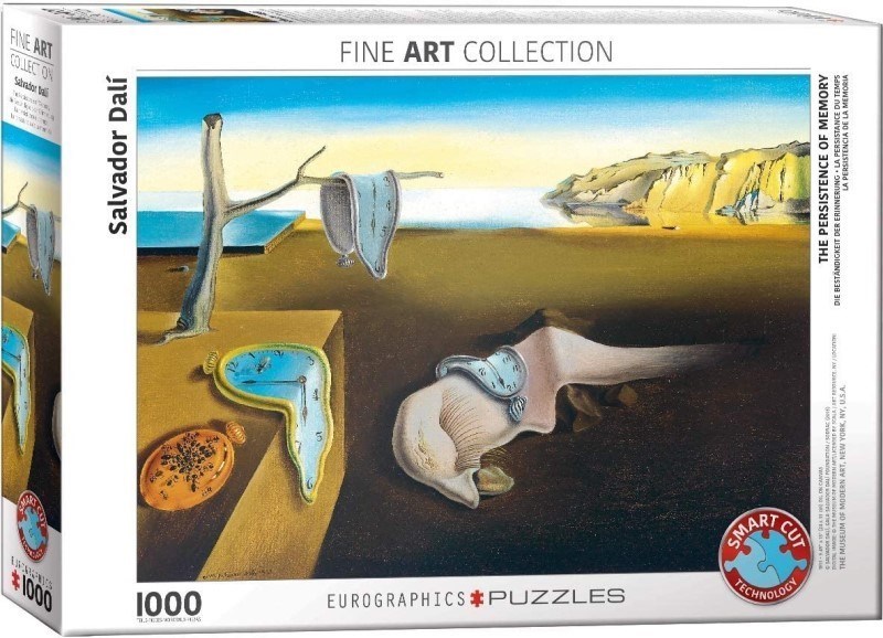 تصویر  PUZZLE THE PERSISTENCE OF MEMORY 1000 PCS 6000-0845