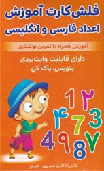 تصویر  فلش كارت هاي آموزشي اعداد فارسي و انگليسي انديشه كهن