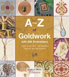 تصویر  (A-Z OF Goldwork with Silk Embroidery (A-Z OF NEEDLECRAFT