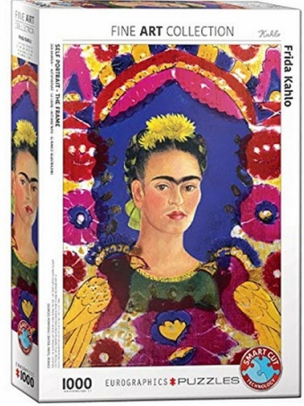 تصویر  پازل Frida Kahlo Self Portrait The Frame PCS 48×68 CM 6000-5425