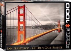 تصویر  پازل SAN FRANCISCO GOLDEN GATE BRIDGE  1000 PCS 48×68 CM 6000-0663