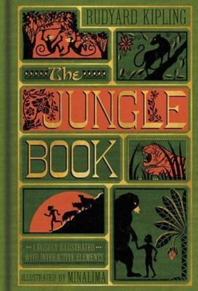 تصویر  The Jungle Book (MinaLima Edition) (Illustrated with Interactive Elements)