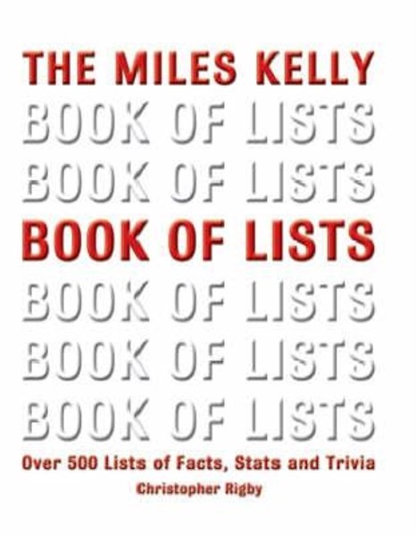 تصویر  Book of Lists : Over 500 Lists of Facts Stats and Trivia