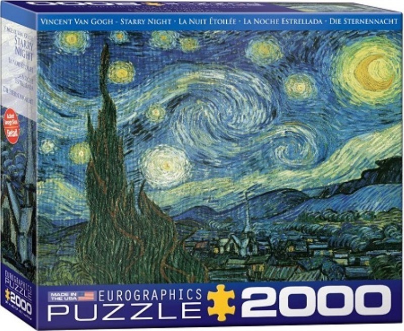 تصویر  پازل STARRY NIGHT 2000 PCS 99×68 CM 8220-1204