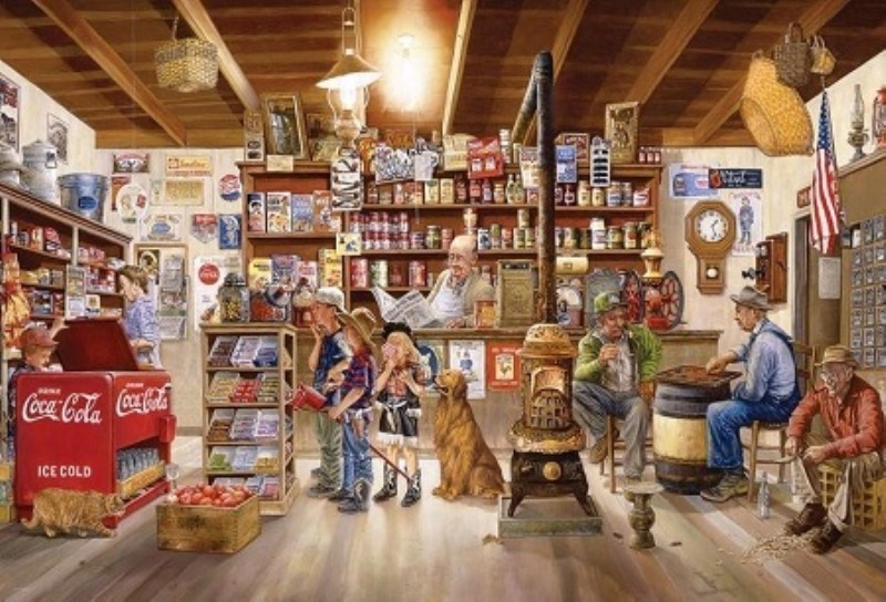 تصویر  پازل THE GENERAL STORE 2000 PCS 99×68 CM 8220-5481