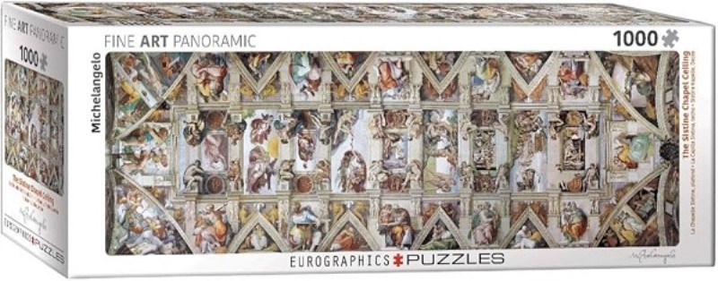 تصویر  پازل 360 درجه THE SISTINE CHAPEL 1000 PCS  6010-0960