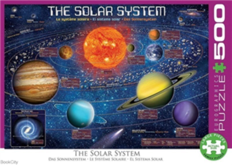 تصویر  پازل THE SOLAR SYSTEM 500 PCS 48×68 CM 6500-5369