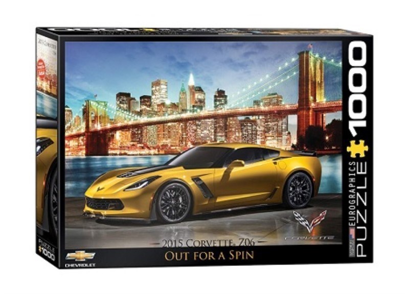 تصویر  پازل CHEVROLET CORVETTE 1000 PCS 48×68 CM 6000-0735