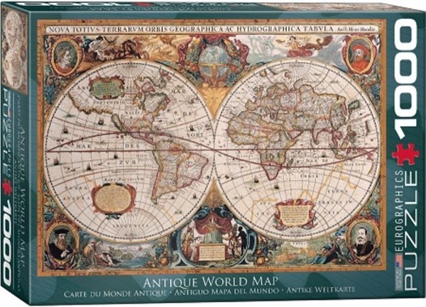تصویر  پازل ANTIQUE WORLD MAP 1000 PCS 48×68 CM 6000-1997