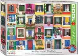 تصویر  پازل MEDITERRANEAN WINDOWS 1000 PCS 48×68 CM 6000-5350