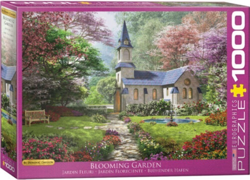 تصویر  پازل BLOOMING GARDEN 1000 PCS 48×68 CM 6000-0964