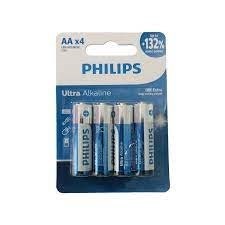 تصویر  باطري قلمي 4 عددي PHILIPS Ultra Alkaline