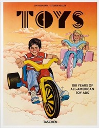 تصویر  Toys: 100 Years of All-American Toy Ads / 100 Jahre Amerikanische Spielzeugwerbung / 100 Ans de Pubs Americaines
