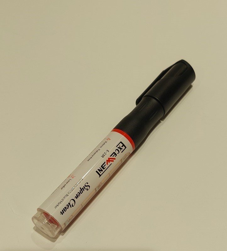 تصویر  ماژيك وايت برد نوك گرد قرمز EXCELENT E-23R