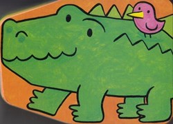 تصویر  كتاب‌ فومي تمساح كوچولو بگو مامان جونش كو با فرزندان