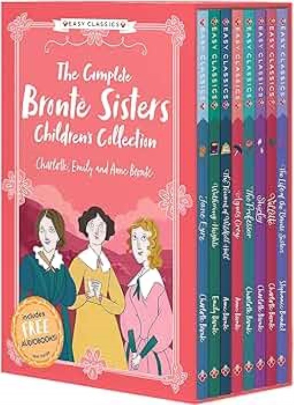 تصویر  The Complete Bronte Sisters Children's Collection (Easy Classics) 8 Book Box Set