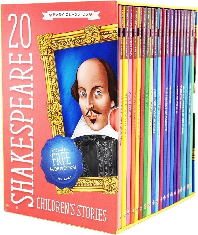 تصویر  20 Shakespeare Children's Stories: The Complete Collection Easy Classics