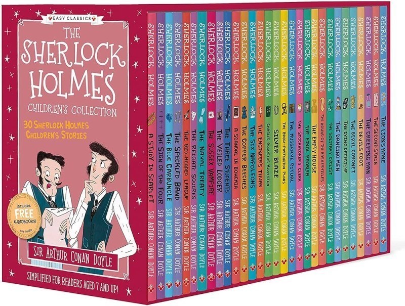 تصویر  The Sherlock Holmes Children’s Collection: 30 Book Box Set Easy Classics