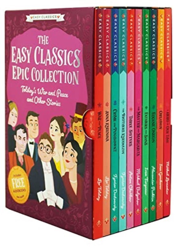 تصویر  The Easy Classic Epic Collection: Tolstoy's War and Peace and Other Stories Easy Classics