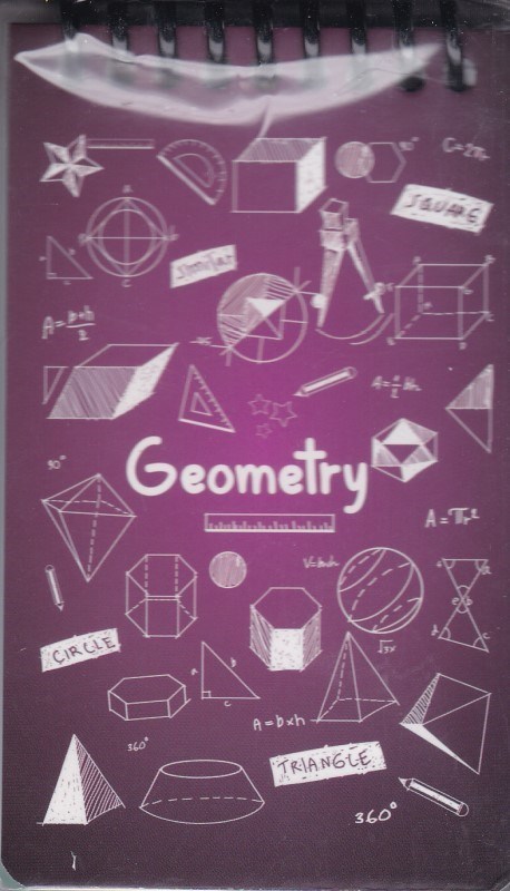 تصویر  يادداشت جلد سخت  A7 فنر از بالا GEOMETRY