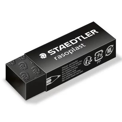 تصویر  پاك كن مشكي STAEDTLER Eraser 526 B20 9LJ