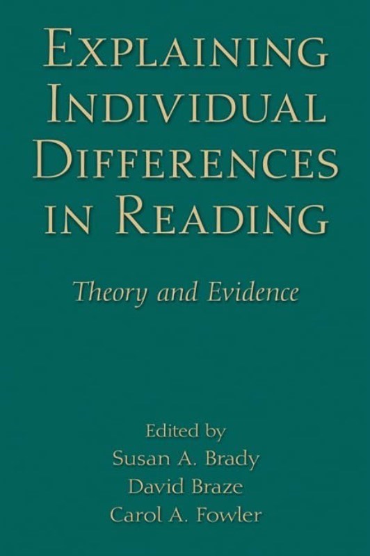 تصویر  Explaining Individual Differences in Reading