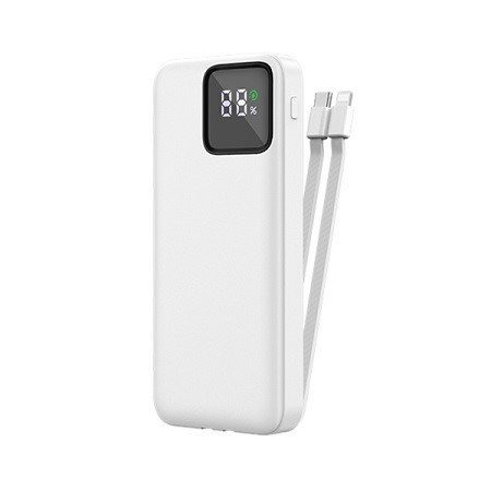 تصویر  POWER BANK LED JC-18 WHITE 10000