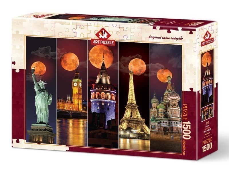 تصویر  PUZZLE 1500 PCS BLOOD MOON 85×60 CM 4548