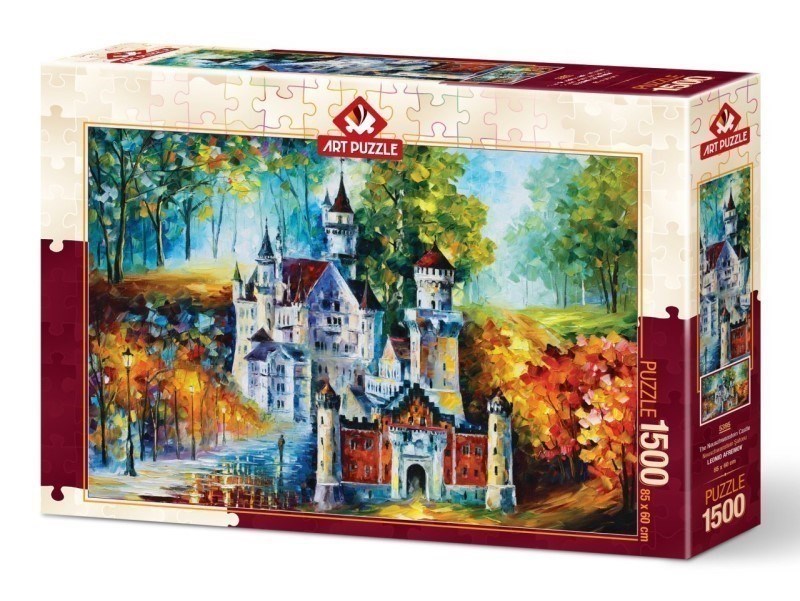 تصویر  PUZZLE 1500 PCS NEUSCHWANSTEIN CASTEL 85×60 CM 5395