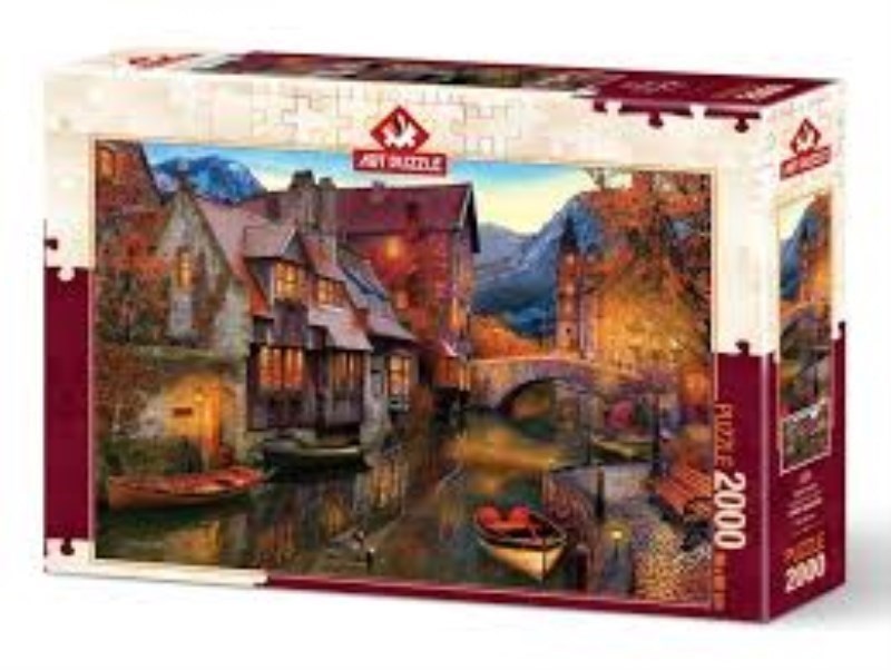 تصویر  PUZZLE 2000 PCS CANAL HOMES 96×68 CM 5476