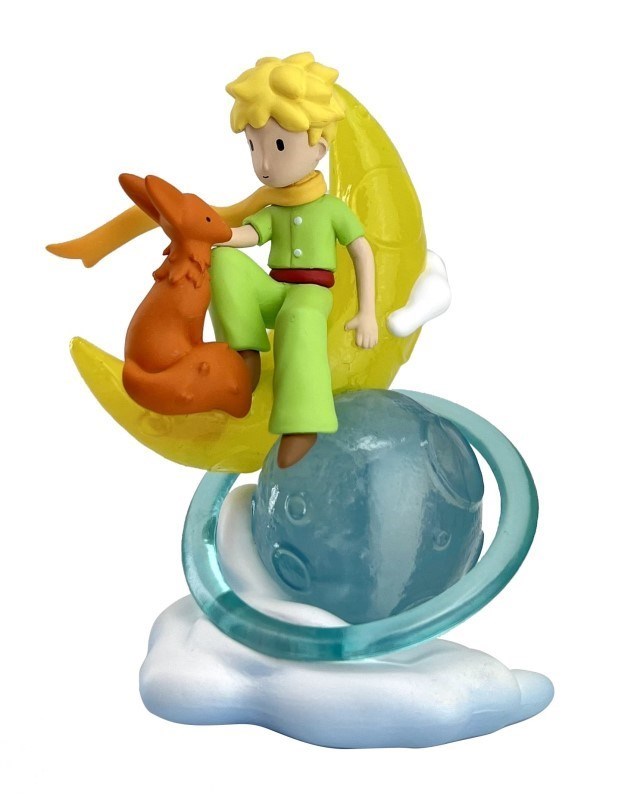 تصویر  مجسمه LITTLE PRINCE AND THE FOX IN A PLANE FIGURINE 40454